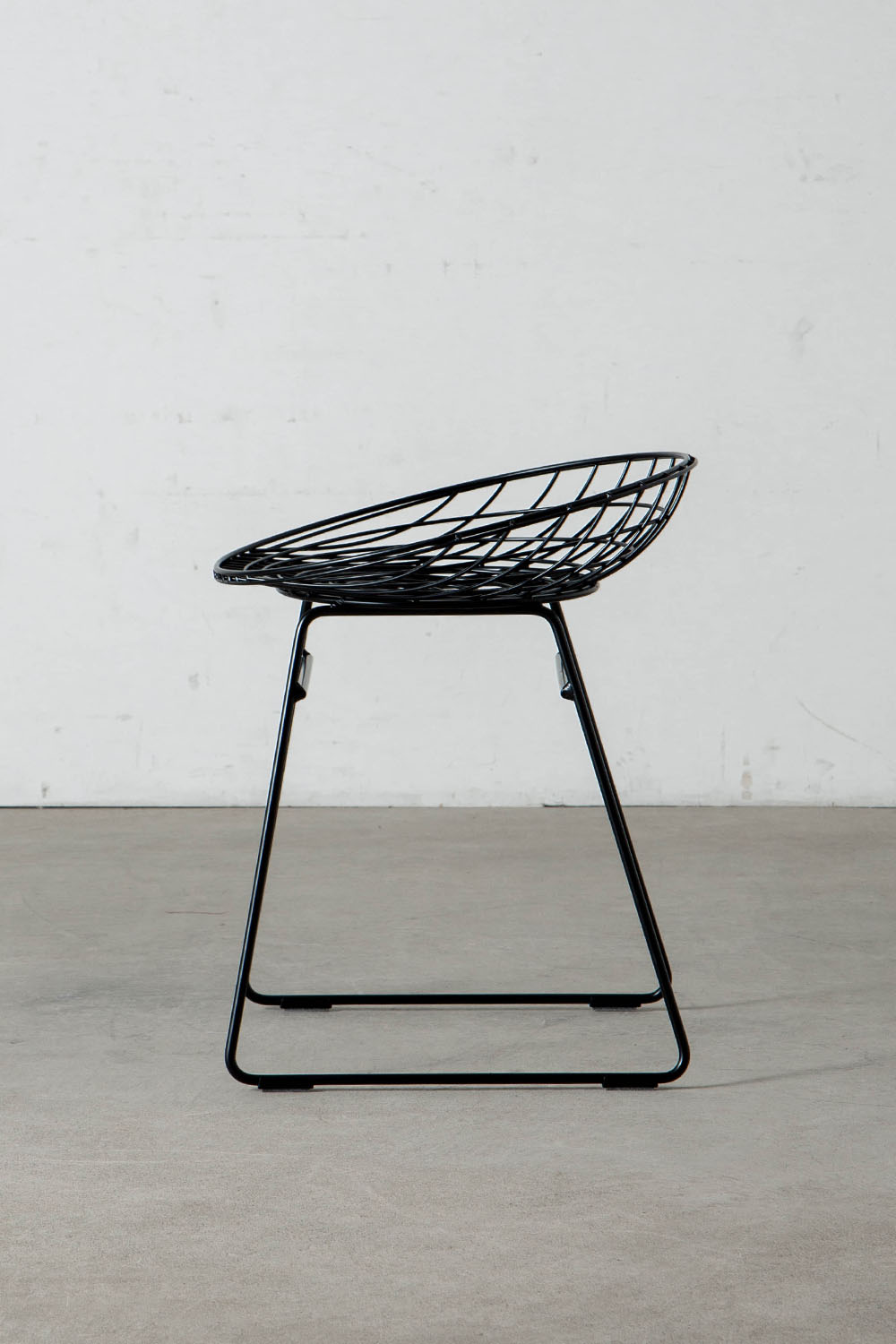 KM05 Wire Stool by Cees Braakman for Pastoe in Steel , Chrome