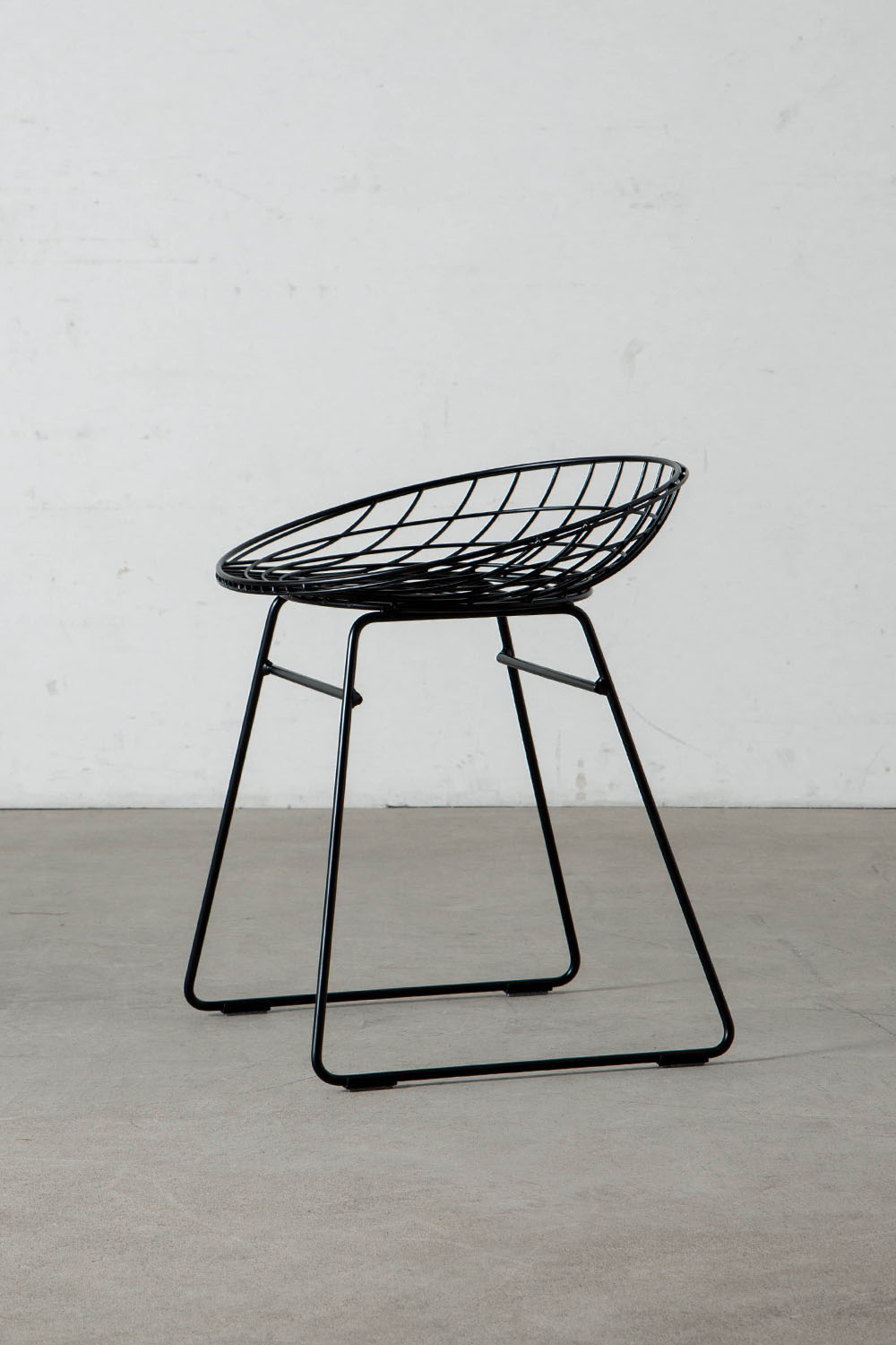 KM05 Wire Stool by Cees Braakman for Pastoe in Steel , Chrome