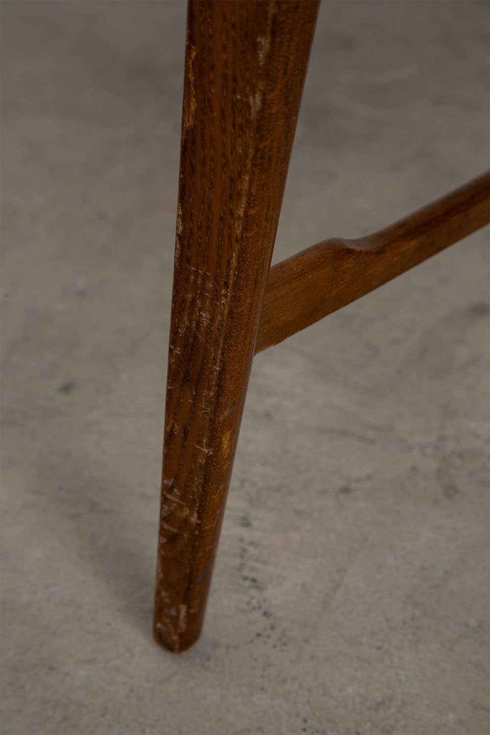 Dining Chair in Wood and Fabric