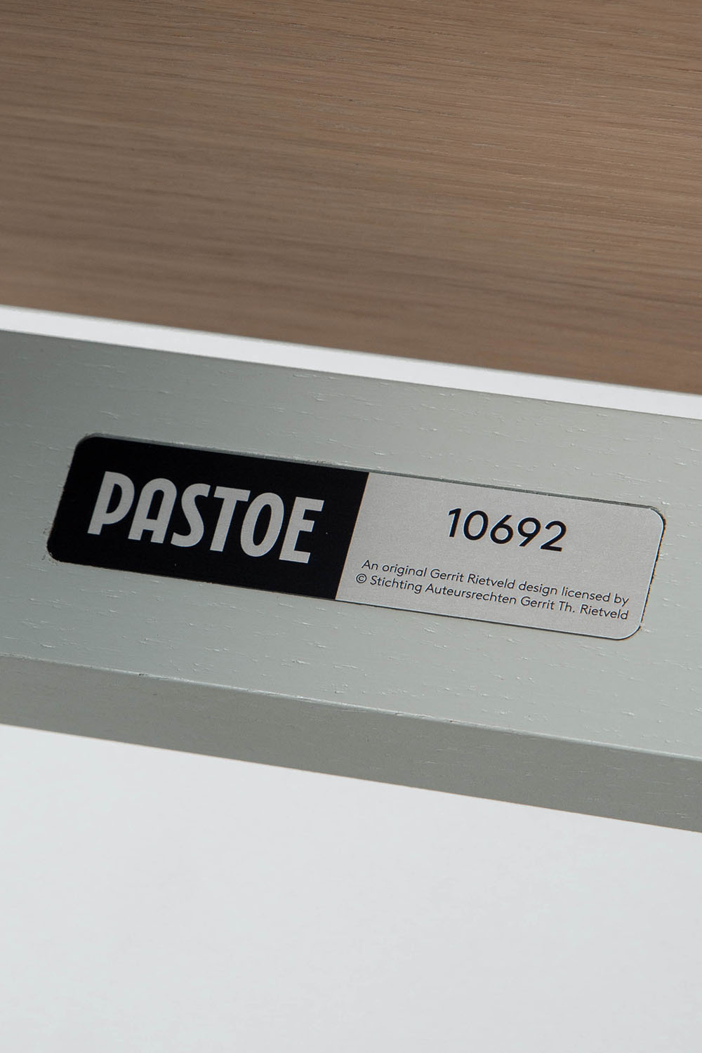 Military Stool by Gerrit Thomas Rietveld for Pastoe in Oak