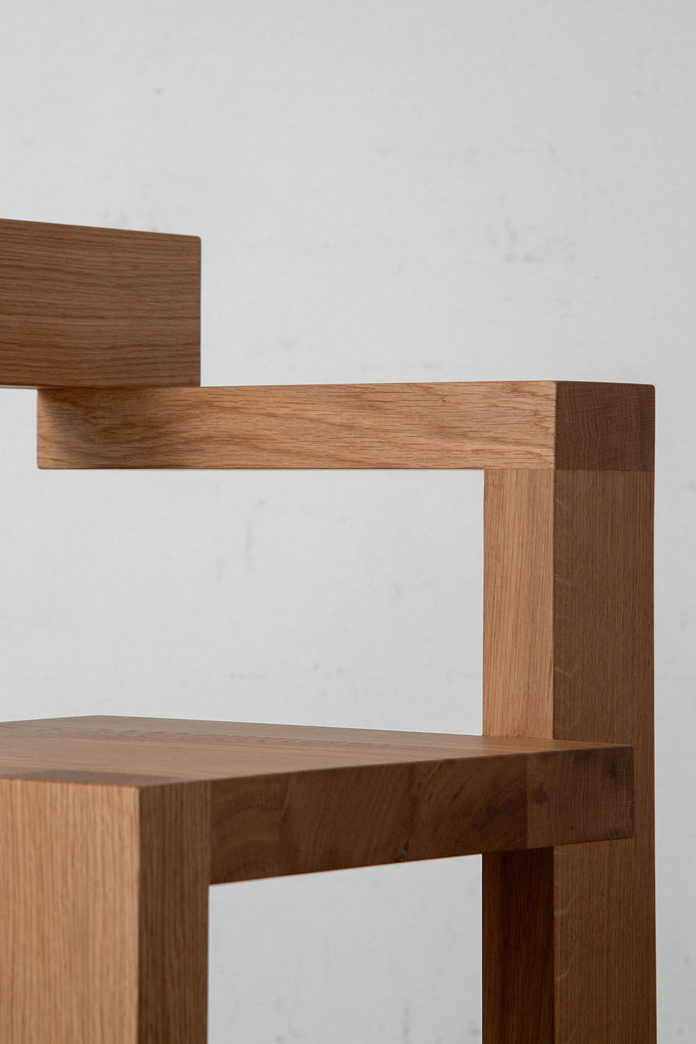 Steltman Chair by Gerrit Thomas Rietveld for Pastoe in Oak