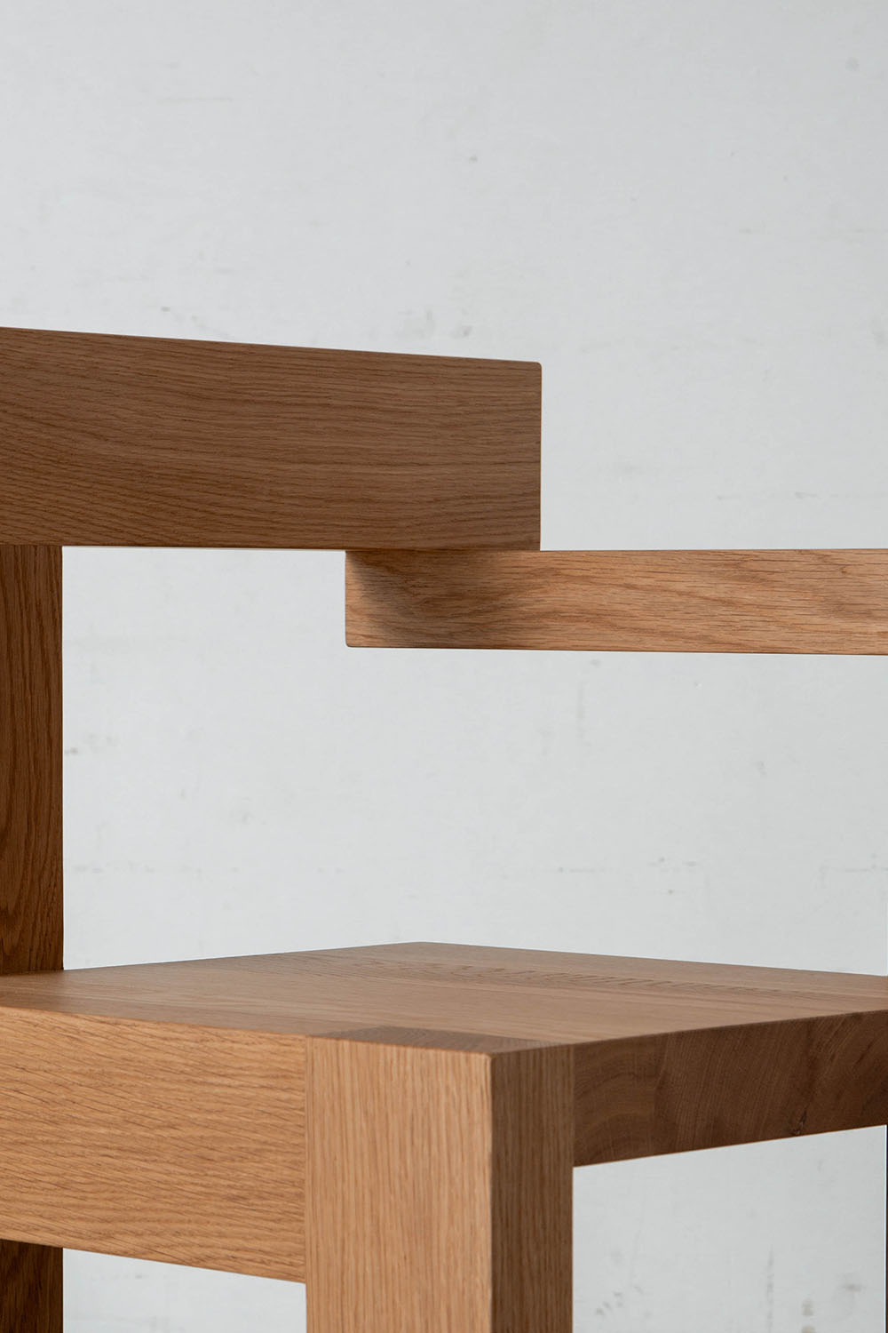 Steltman Chair by Gerrit Thomas Rietveld for Pastoe in Oak
