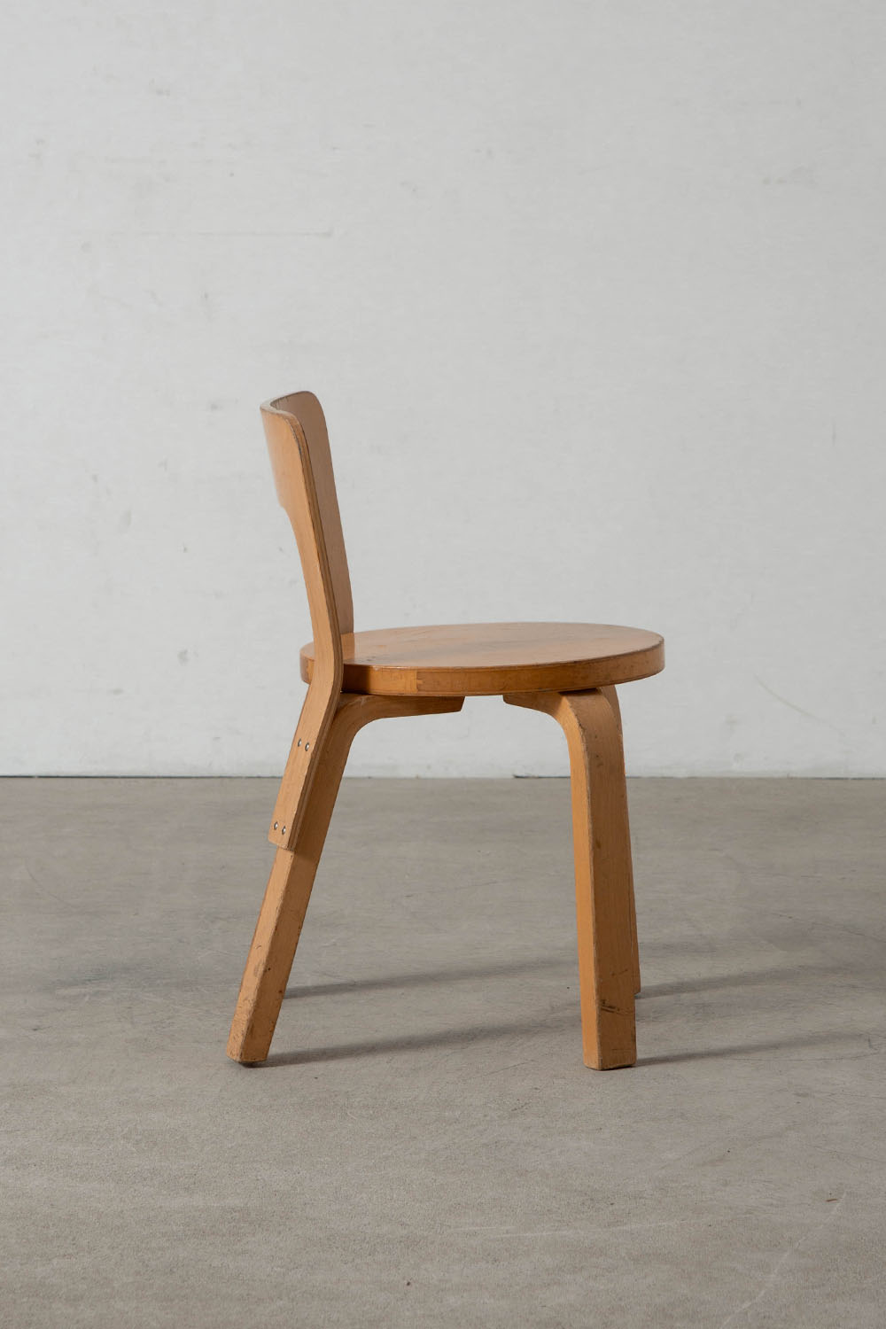 Model 65 Chair by Alvar Aalto for Artek in Birch