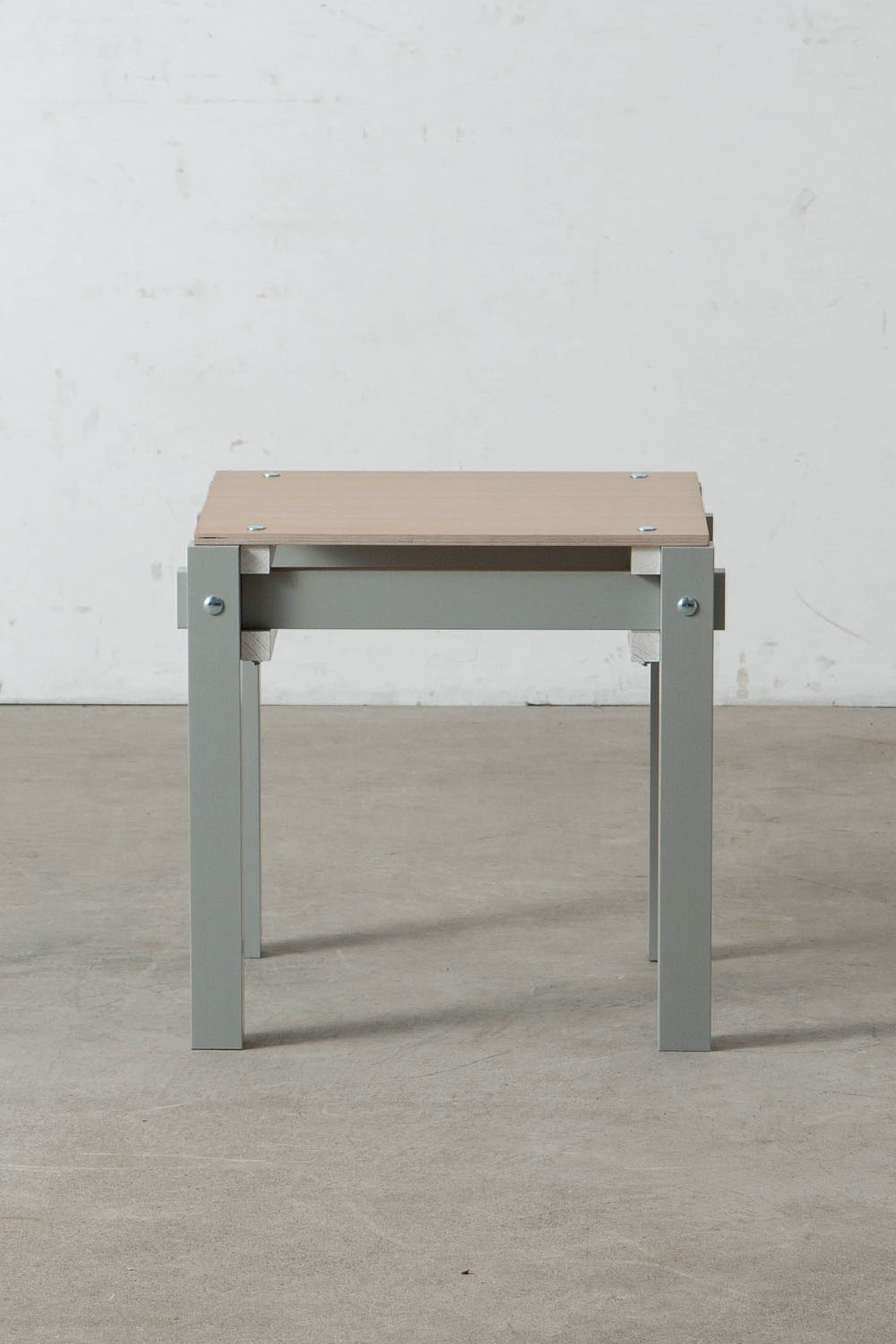 Military Stool by Gerrit Thomas Rietveld for Pastoe in Oak