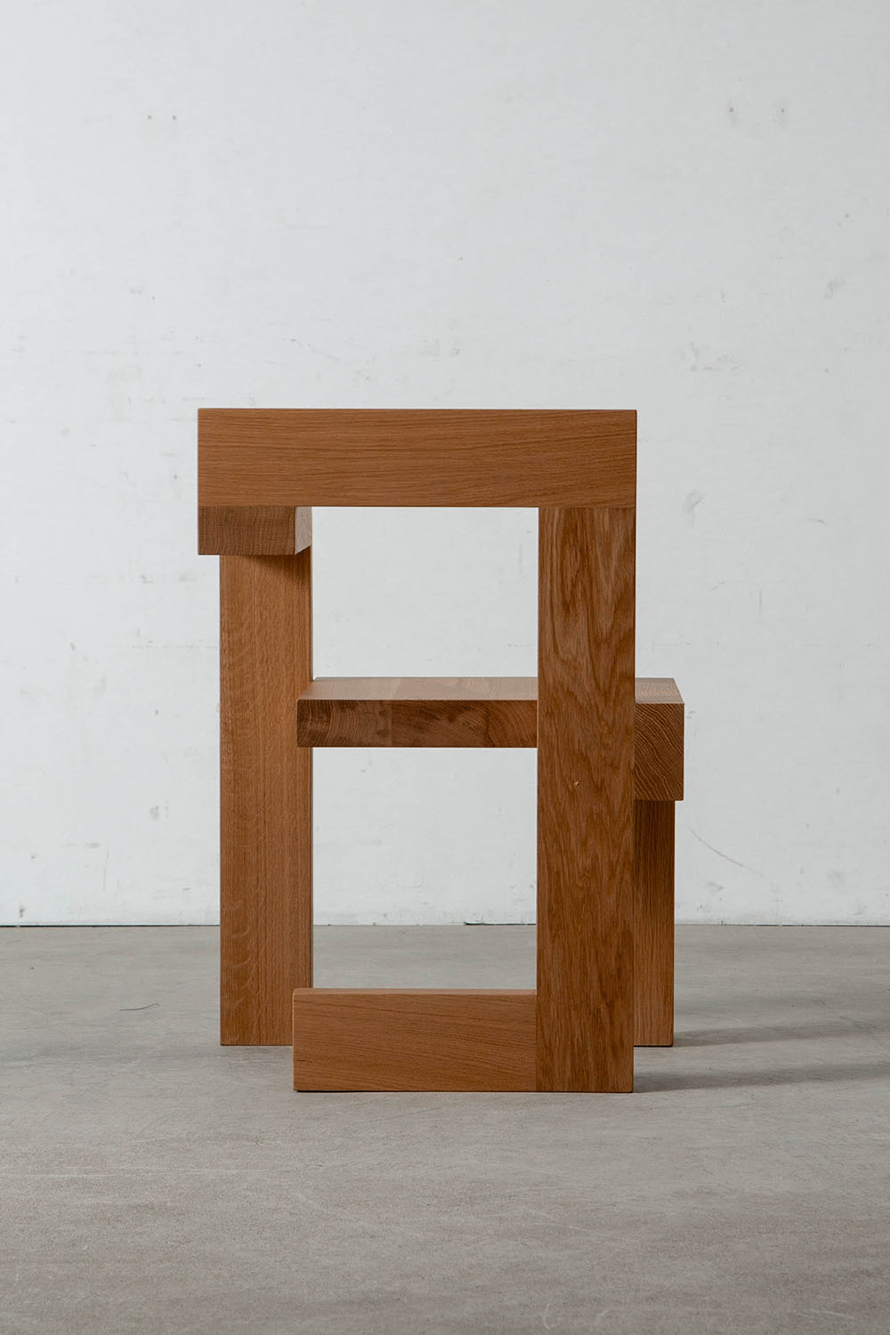 Steltman Chair by Gerrit Thomas Rietveld for Pastoe in Oak