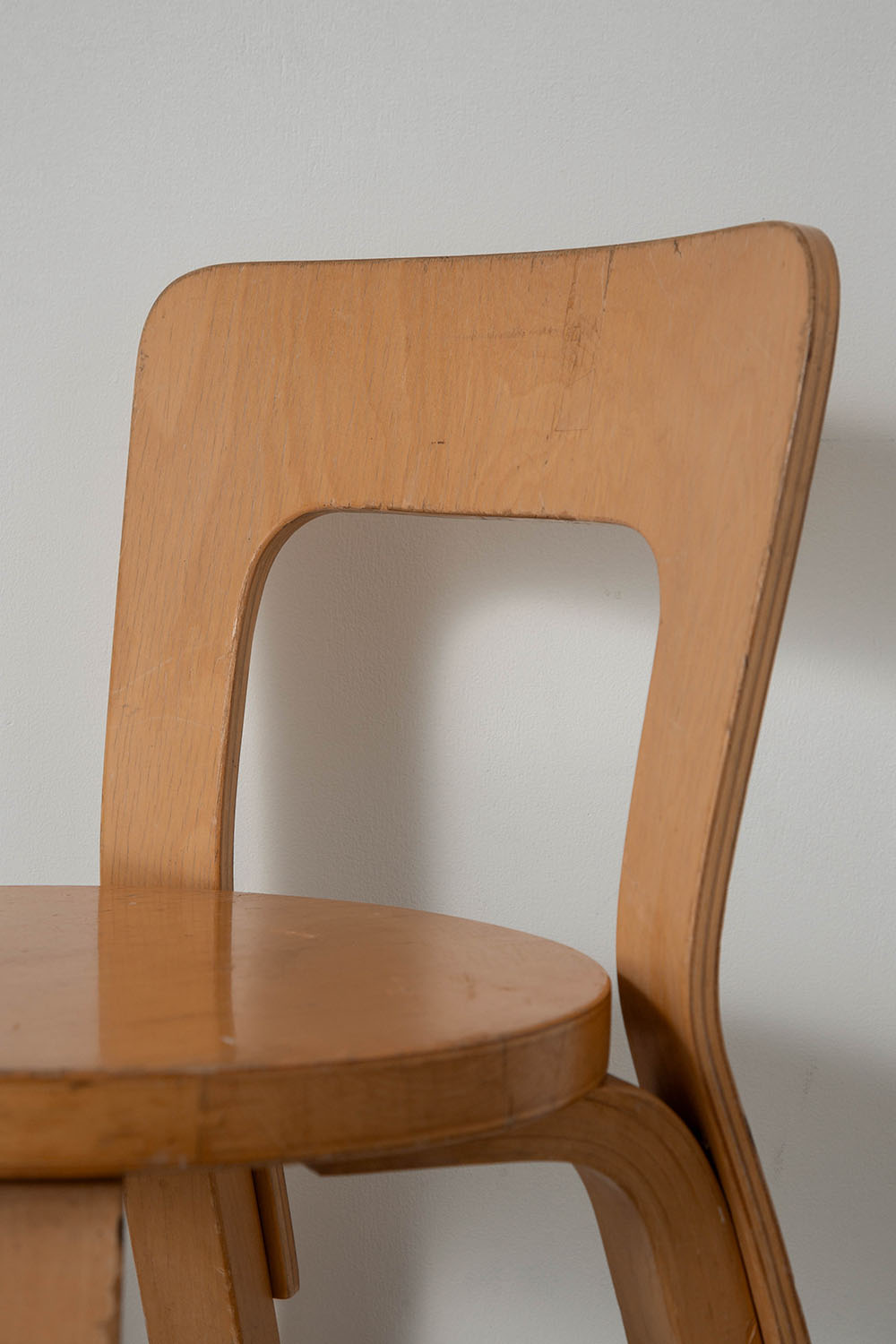 Model 65 Chair by Alvar Aalto for Artek in Birch