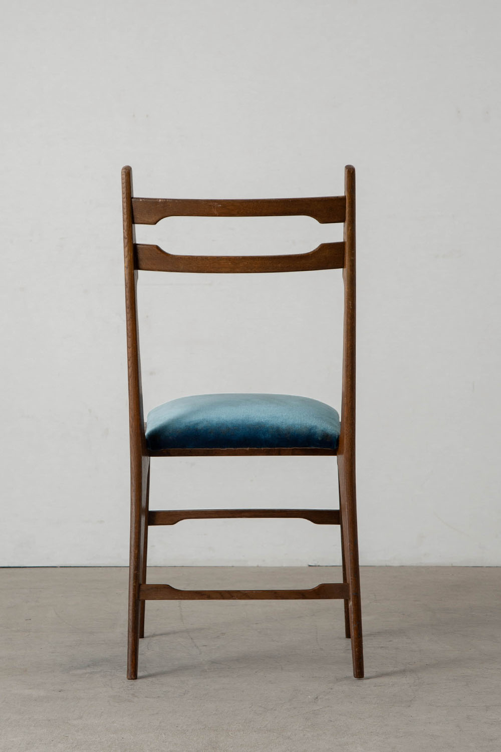 Dining Chair in Wood and Fabric