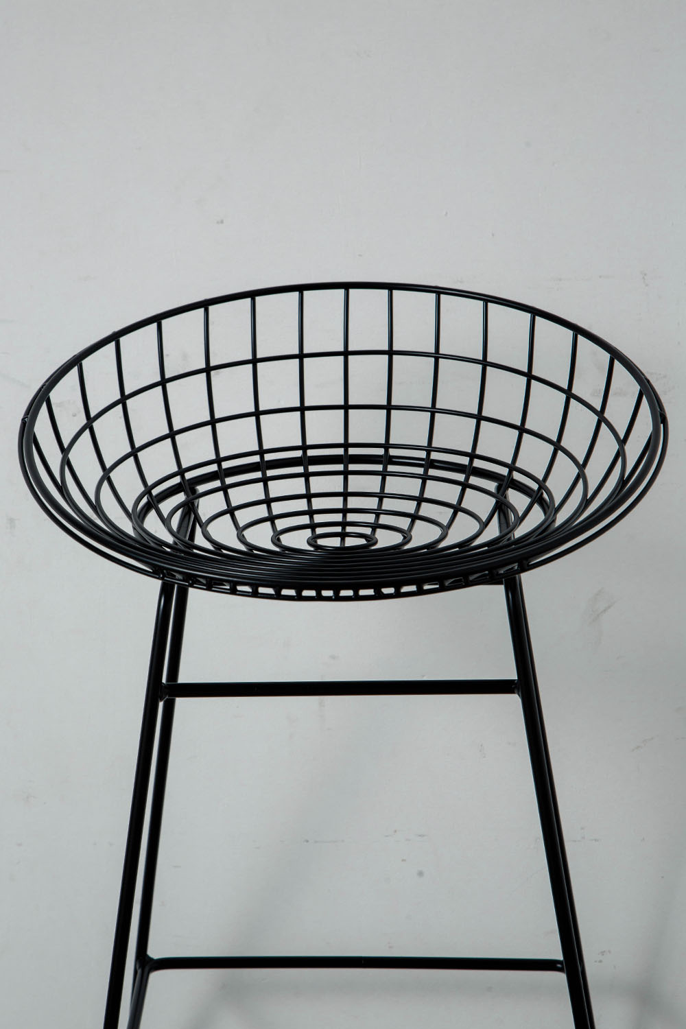 Wire Bar Stool by Cees Braakman for Pastoe in Steel , Chrome