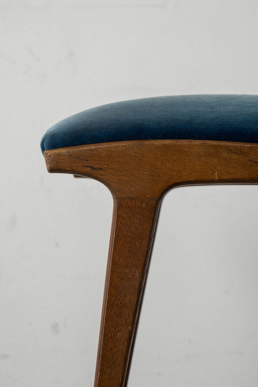 Dining Chair in Wood and Fabric