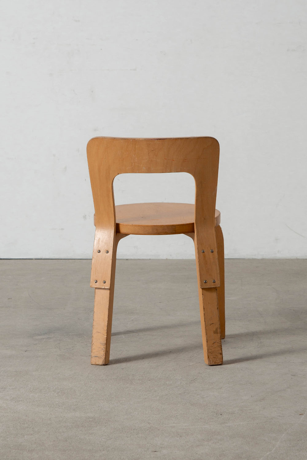 Model 65 Chair by Alvar Aalto for Artek in Birch