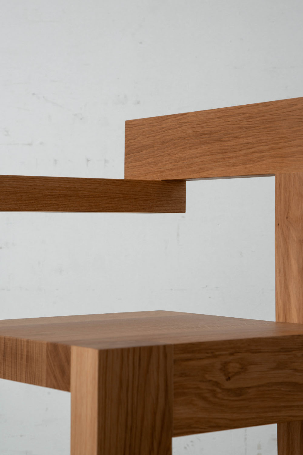 Steltman Chair by Gerrit Thomas Rietveld for Pastoe in Oak