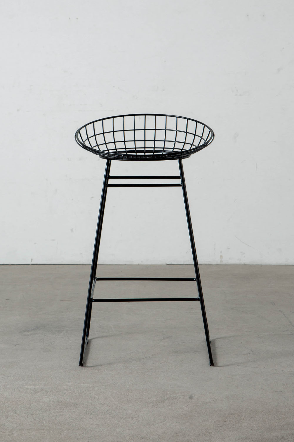 Wire Bar Stool by Cees Braakman for Pastoe in Steel , Chrome