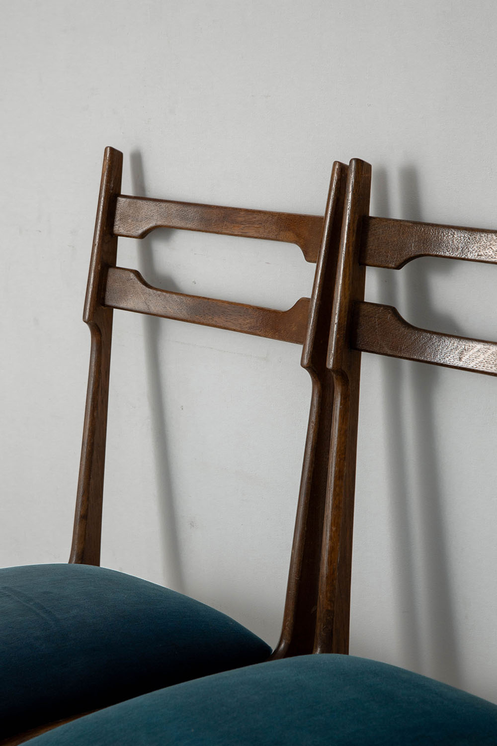 Dining Chair in Wood and Fabric