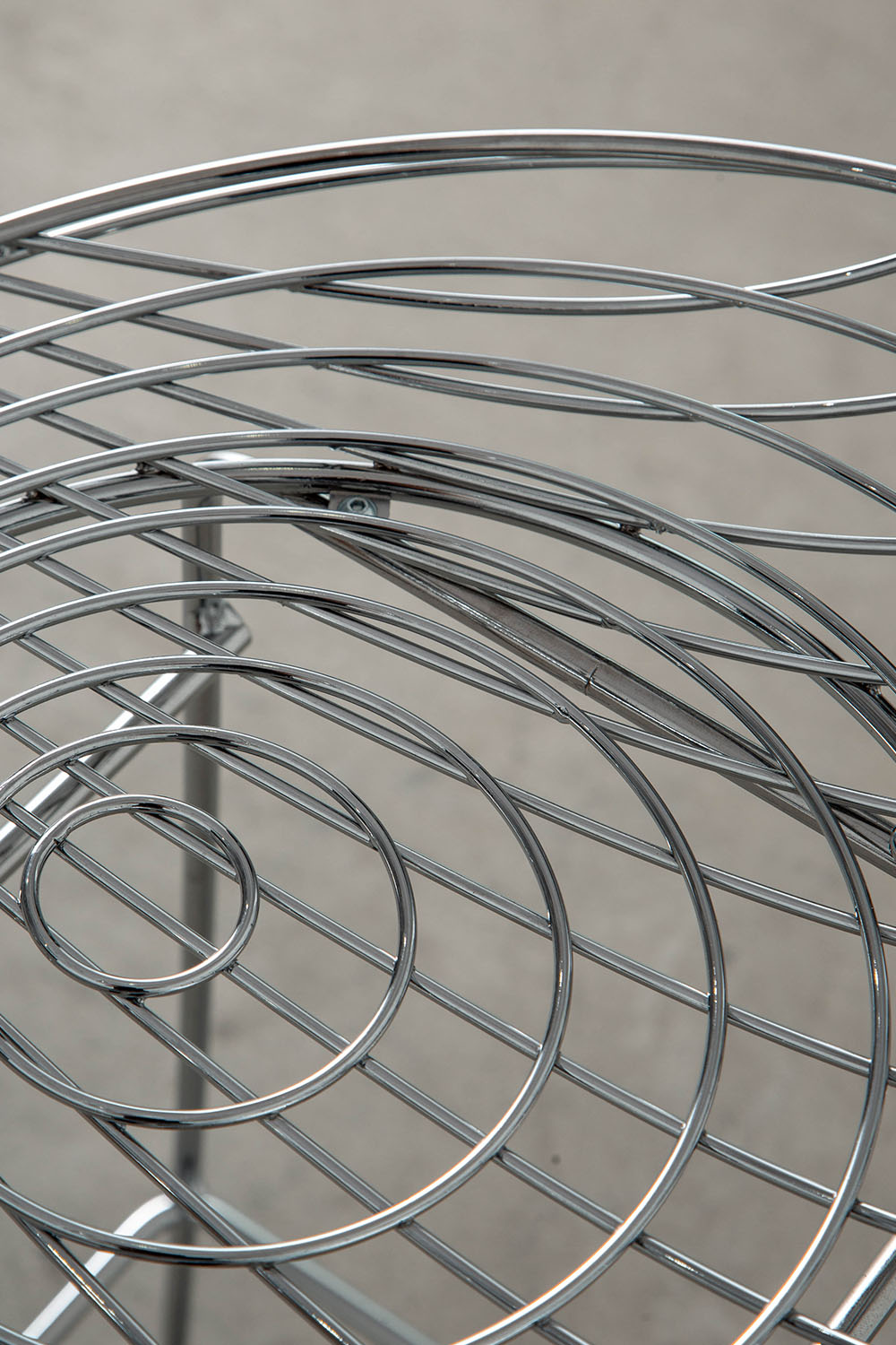 Wire Bar Stool by Cees Braakman for Pastoe in Steel , Chrome