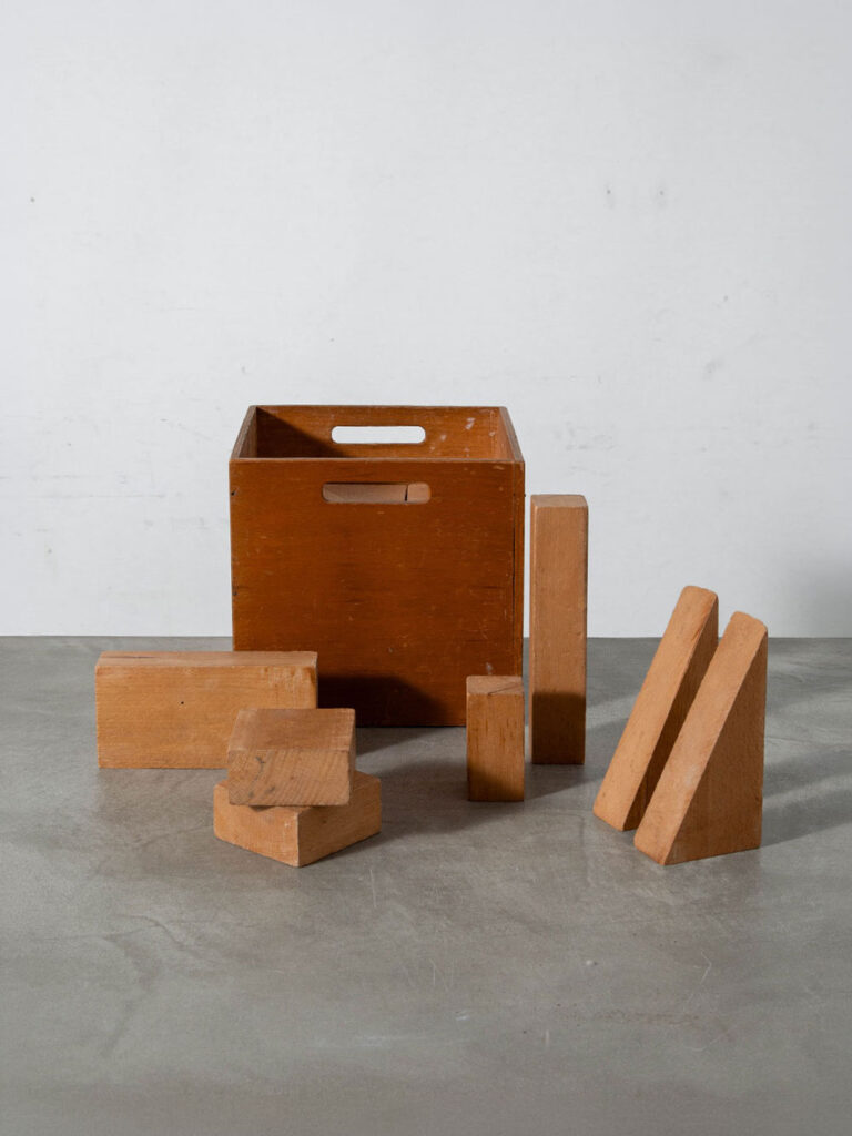 Building Block Set in Wood