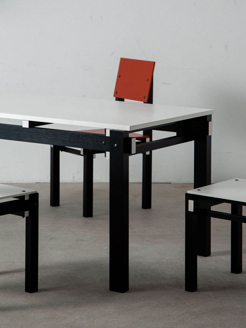 Military Table by Gerrit Thomas Rietveld for Pastoe in Oak