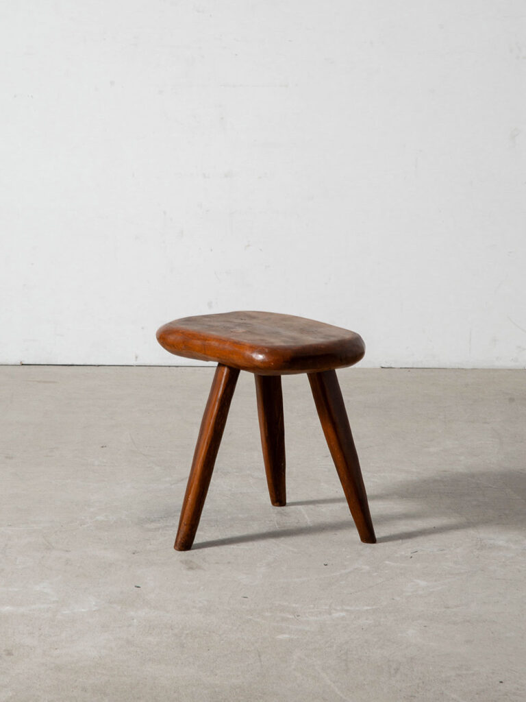 Primitive Stool in Wood