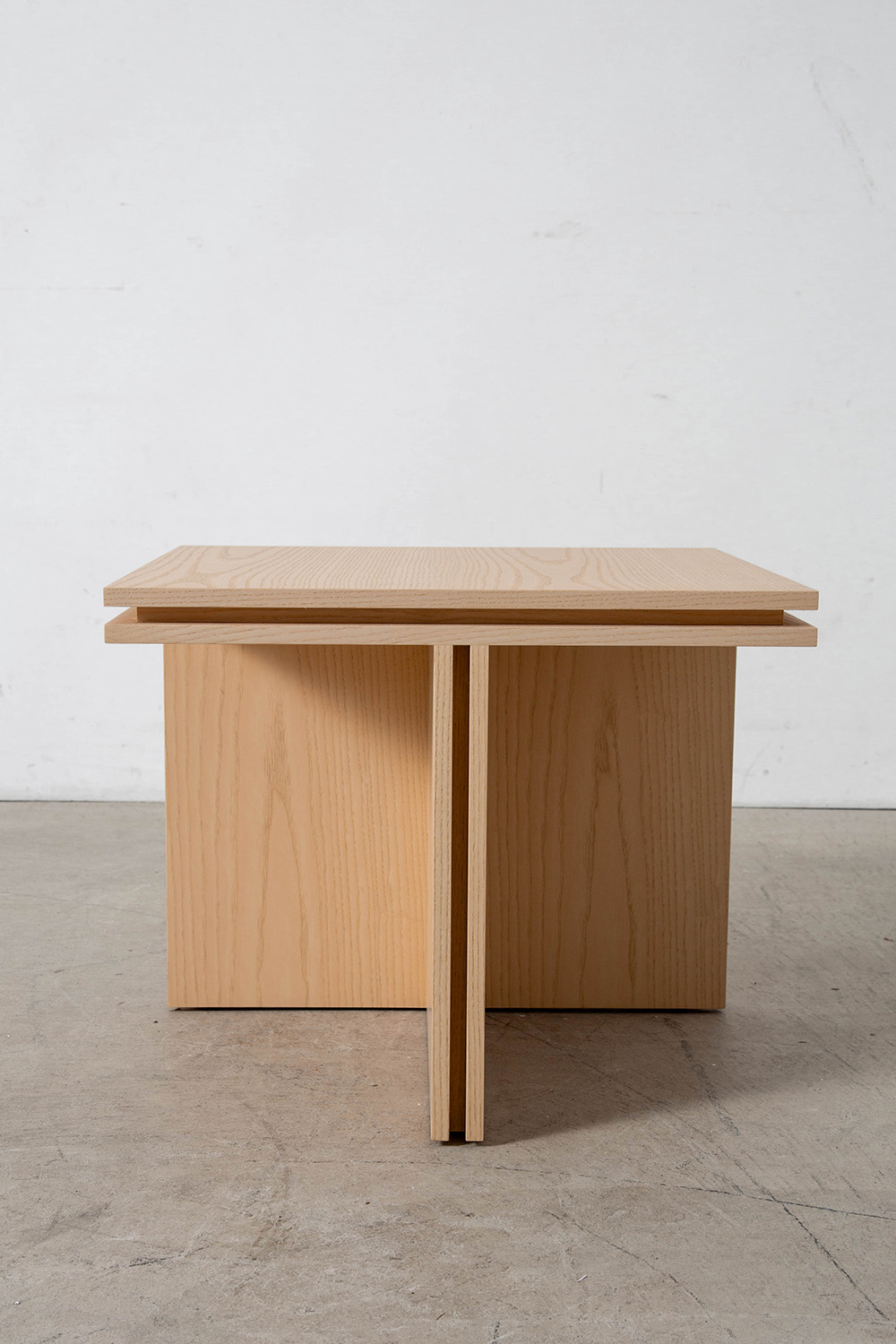 Slot Side Table by Francesc Rifé for Kendo in Ash