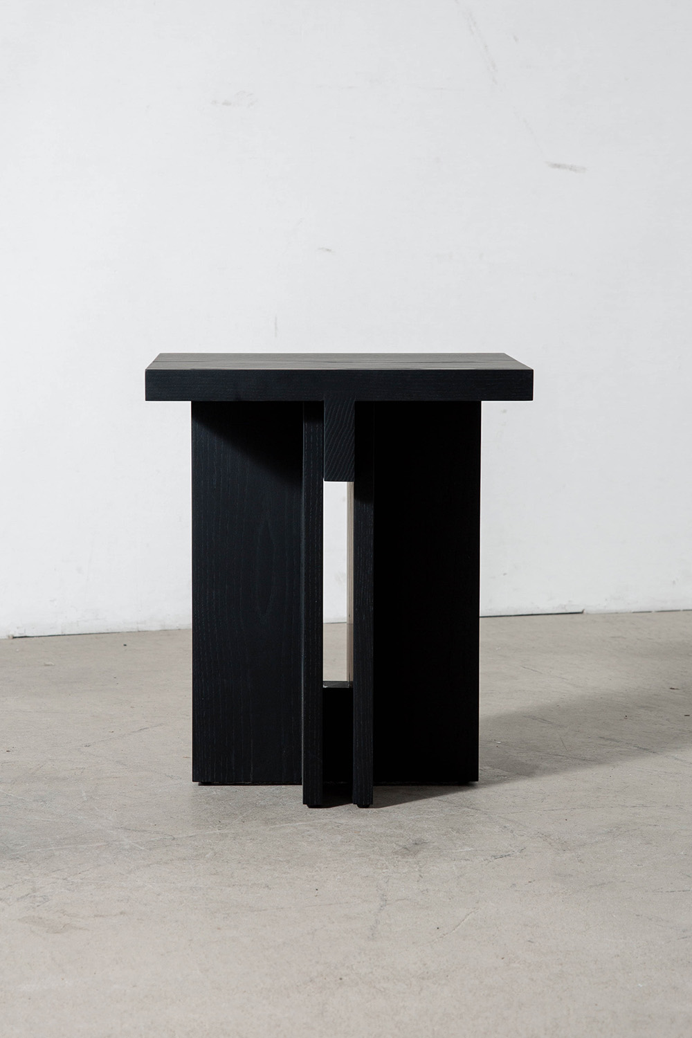 Rak Stool by Francesc Rifé for Kendo in Black Ash