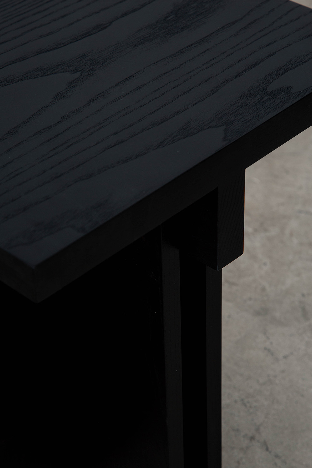 Rak Stool by Francesc Rifé for Kendo in Black Ash