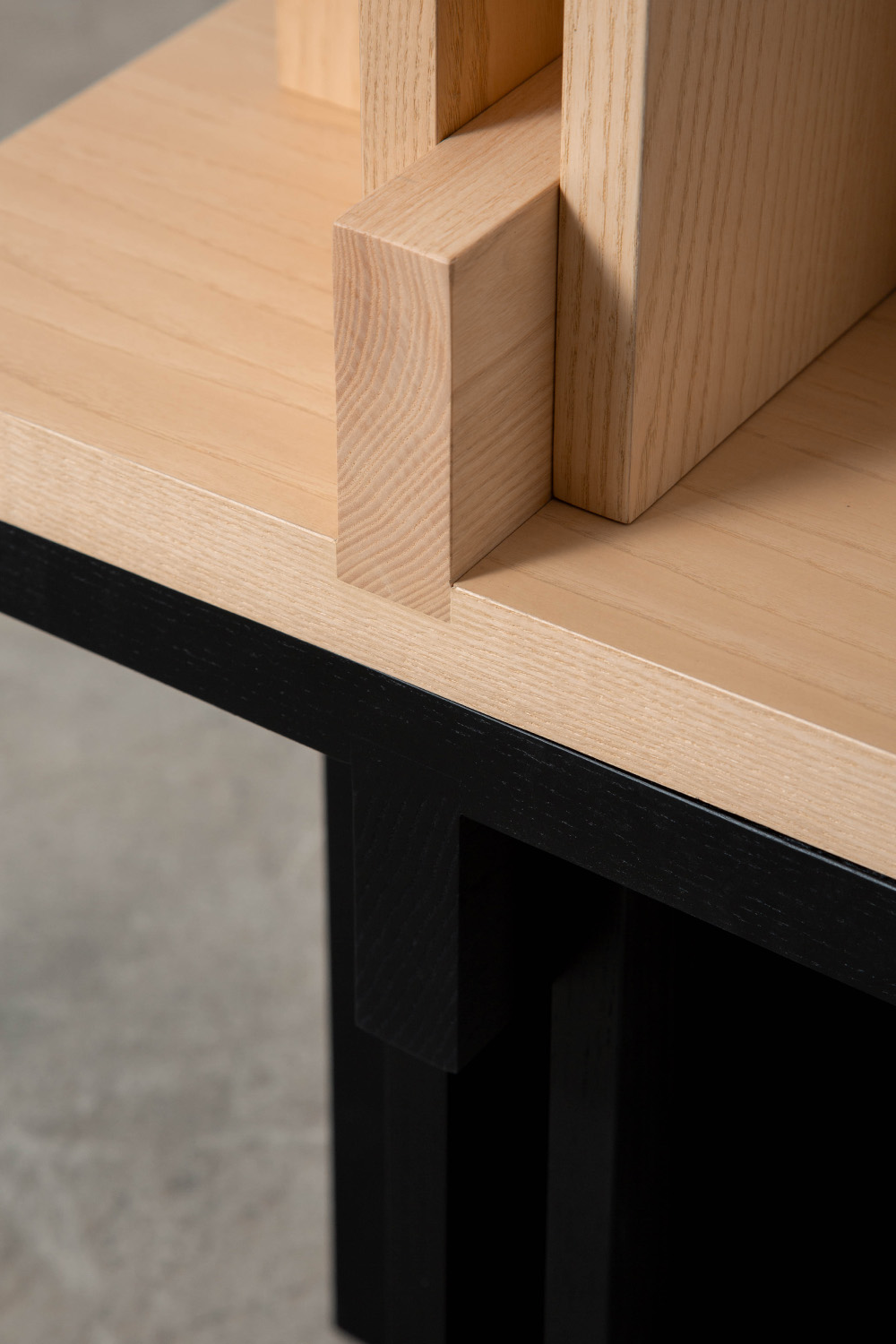 Rak Stool by Francesc Rifé for Kendo in Black Ash