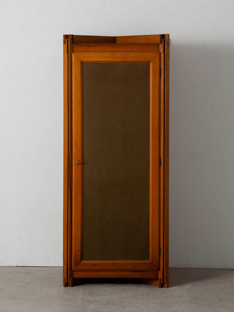 Cabinet in Wood and Fabric