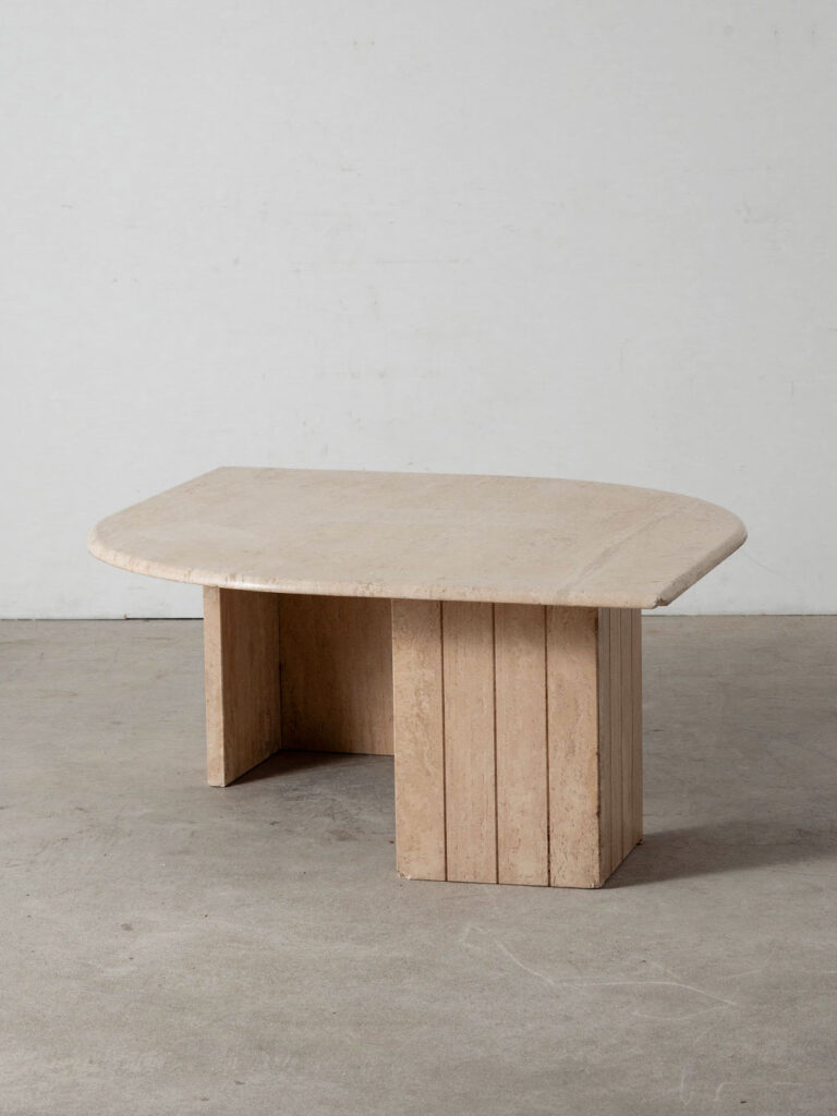 Coffee Table in Travertine