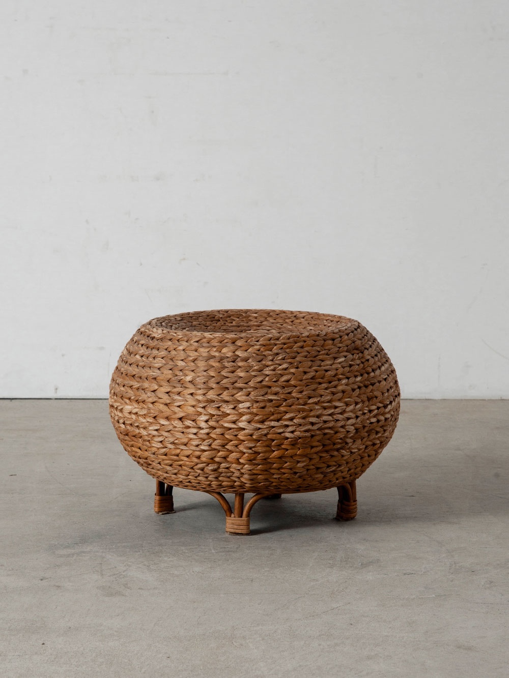 Stool in Seagrass and Wood