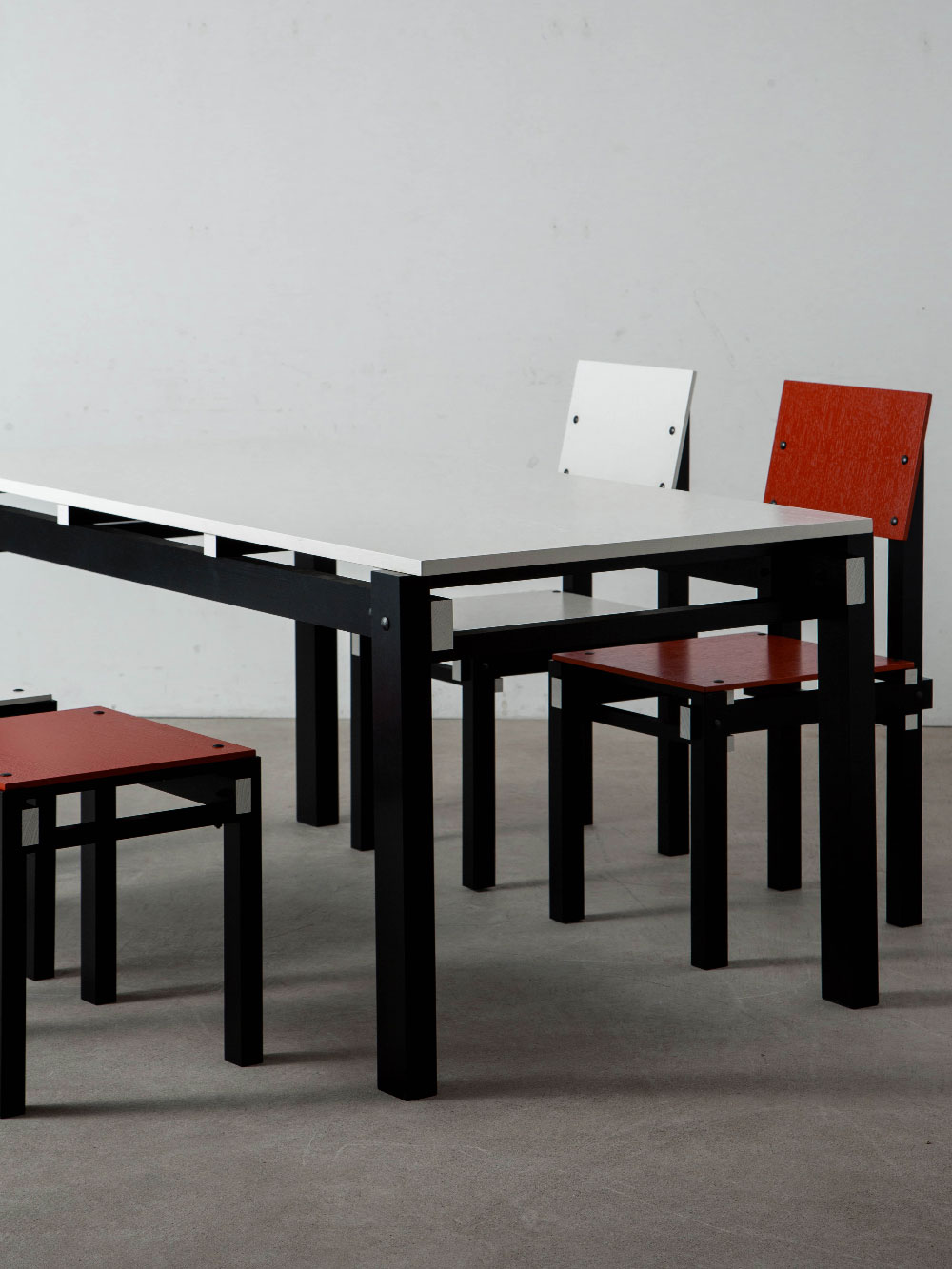 Military Chair by Gerrit Thomas Rietveld for Pastoe in Oak