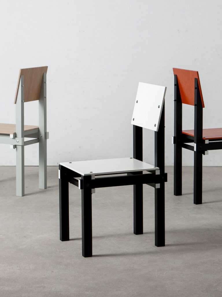 Military Chair by Gerrit Thomas Rietveld for Pastoe in Oak