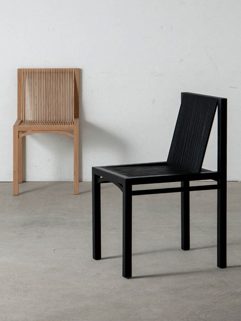 C_05 Dining Chair by Ruud-Jan KOKKE for KOKKE House in Oak and Ash