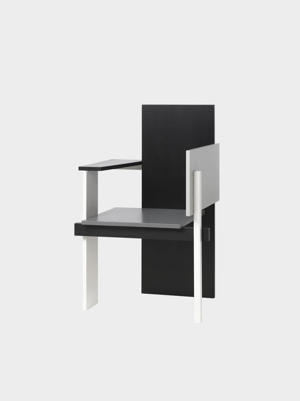 Berlin Chair by Gerrit Thomas Rietveld for Pastoe in Oak&nbsp;Left