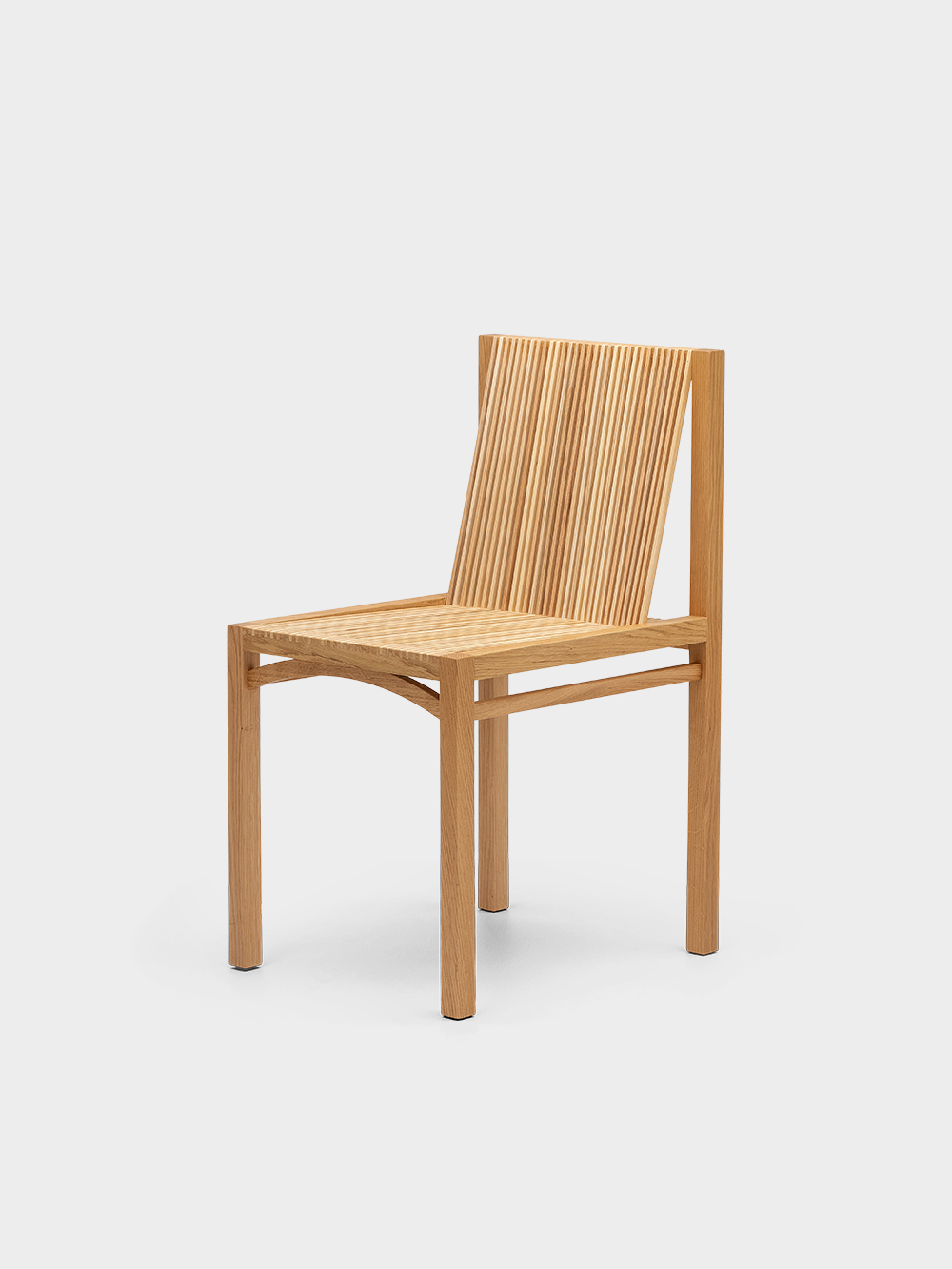 C_05 Dining Chair by Ruud-Jan KOKKE for KOKKE House in Oak and Ash&nbsp;Natural