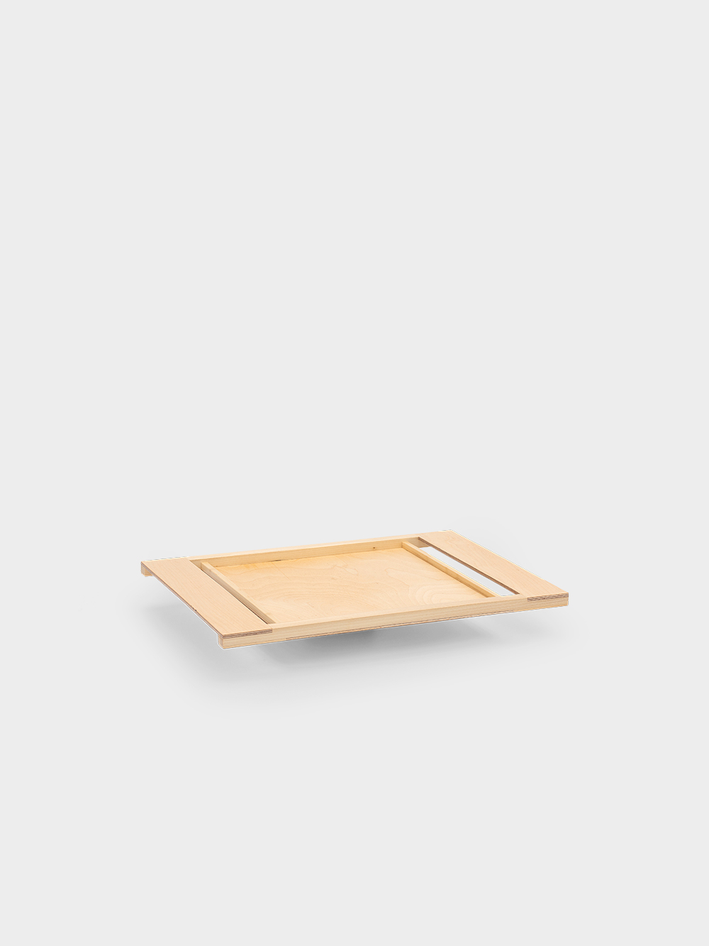 D_02 Tray by Ruud-Jan Kokke for KOKKE House in Magnolia and Birch&nbsp;Natural