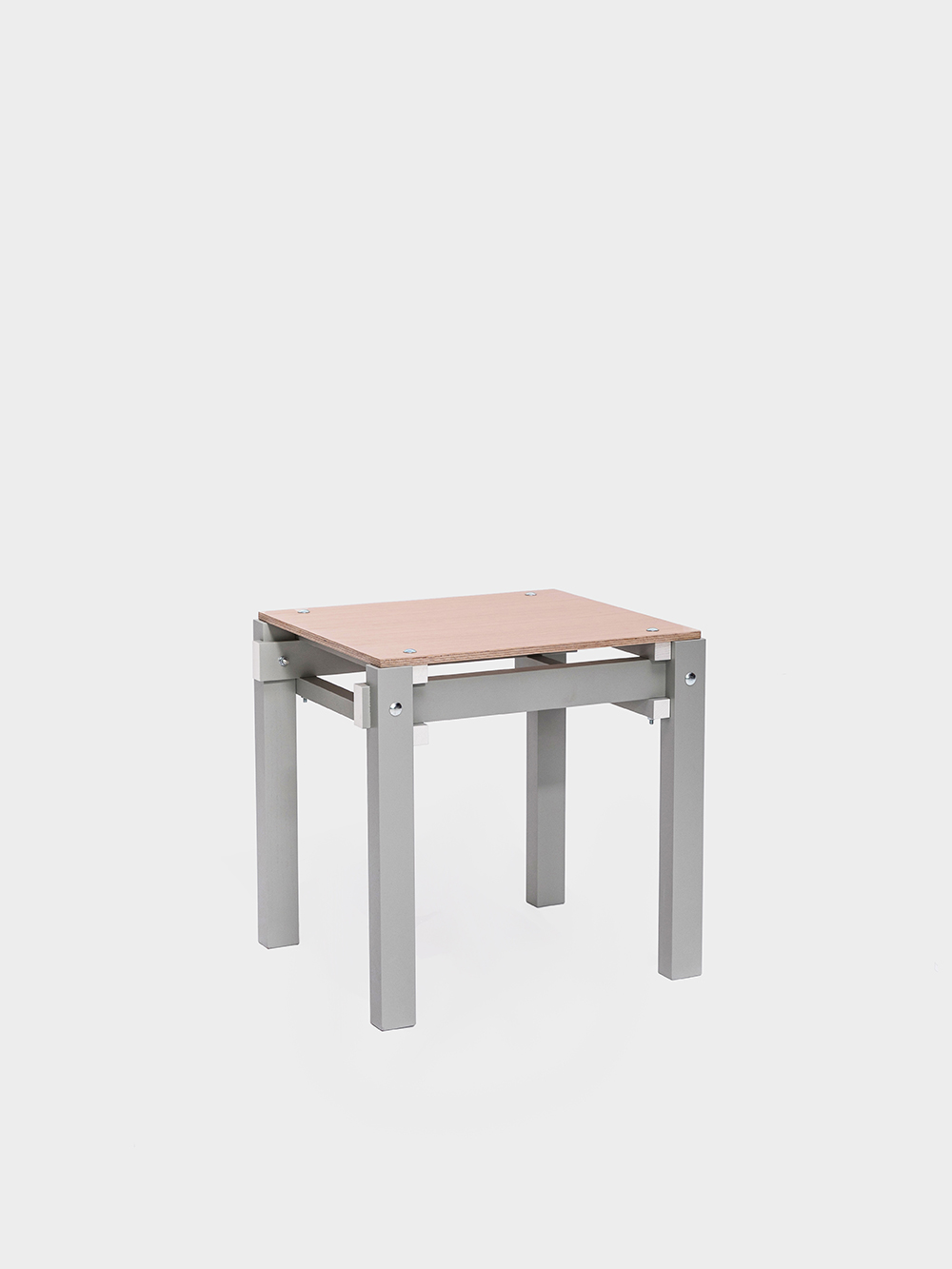 Military Stool by Gerrit Thomas Rietveld for Pastoe in Oak&nbsp;Whitewash