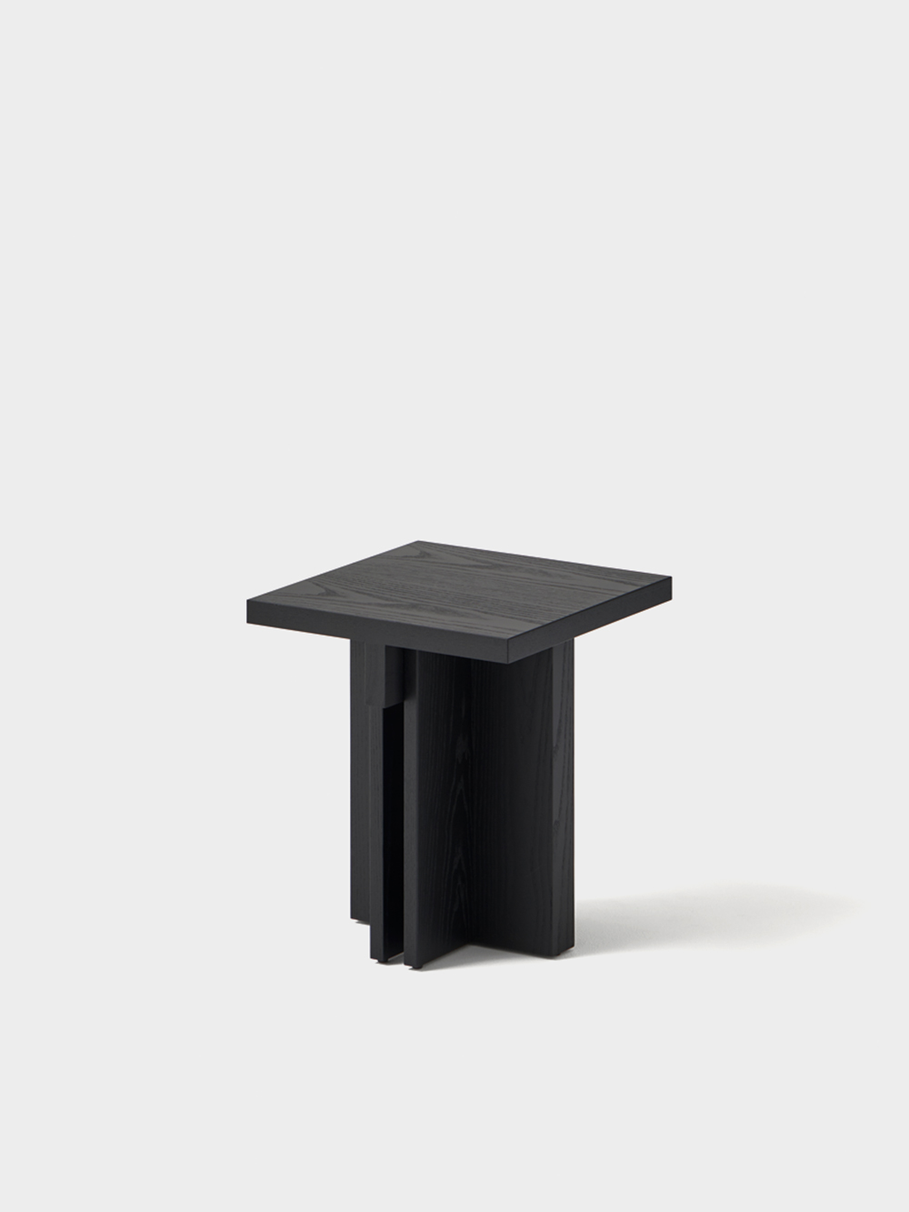 Rak Stool by Francesc Rifé for Kendo in Black Ash&nbsp;Black