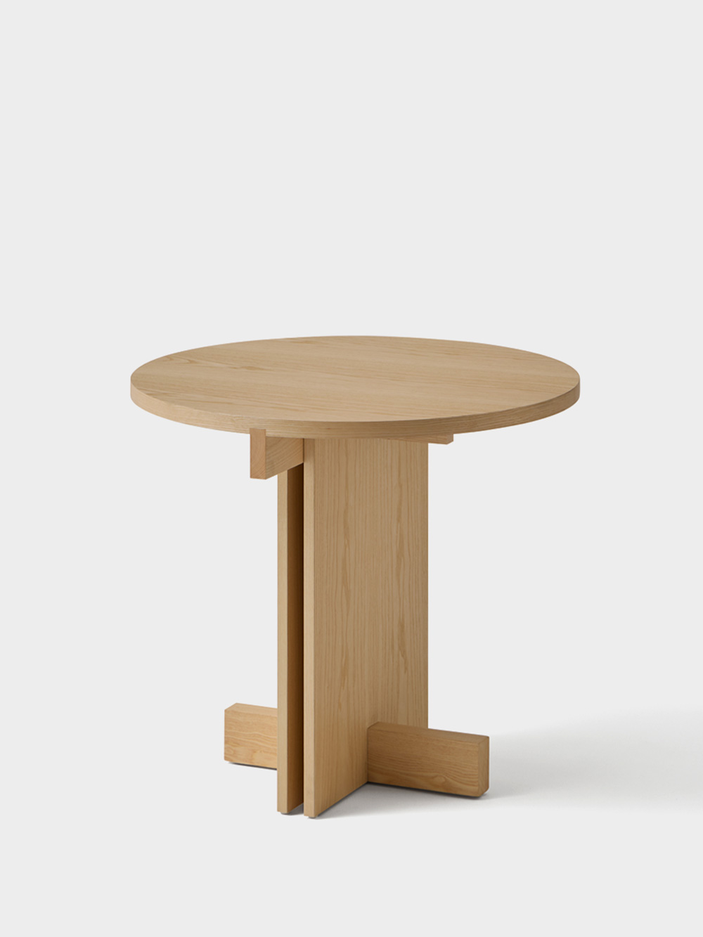 Rak Bistro Table φ80 by Francesc Rifé for Kendo in Natural Ash&nbsp;Natural