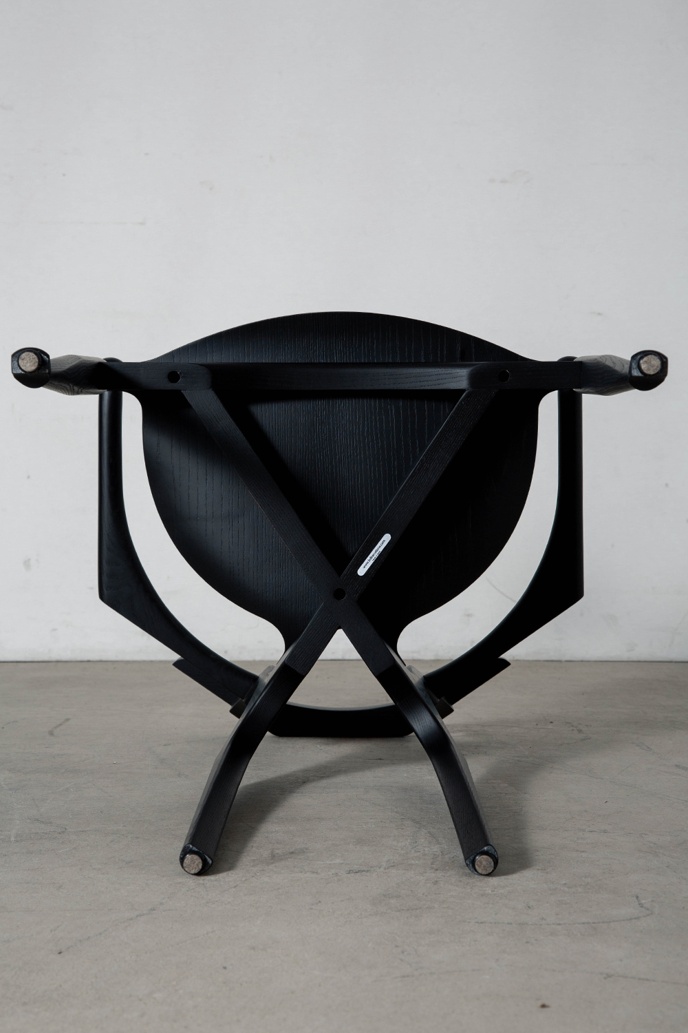 Gaulino Chair by Oscar Tusquets for BD Barcelona in Ash and Black