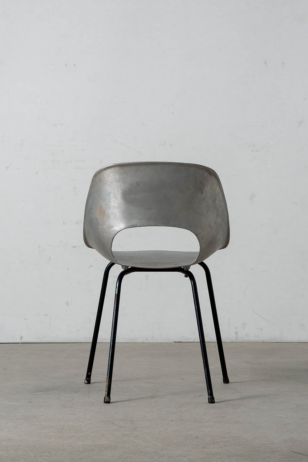 Tulip Chair by Pierre Guariche for Maison du Monde in Aluminium and Steel