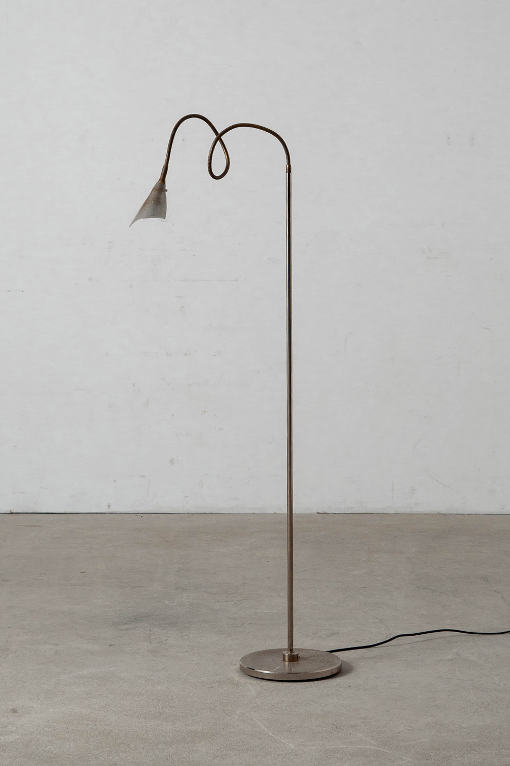Floor Lamp by Enzo Catellani for Catellani & Smith in Steel , Brass and Metal