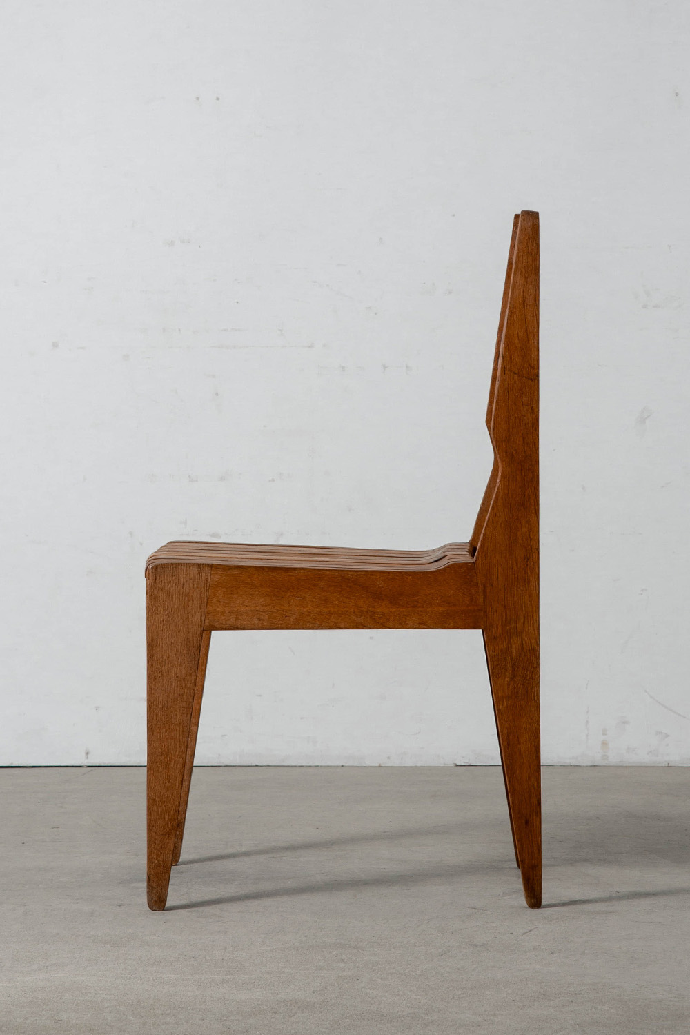 Dining Chair by Guillerme & Chambron in Wood
