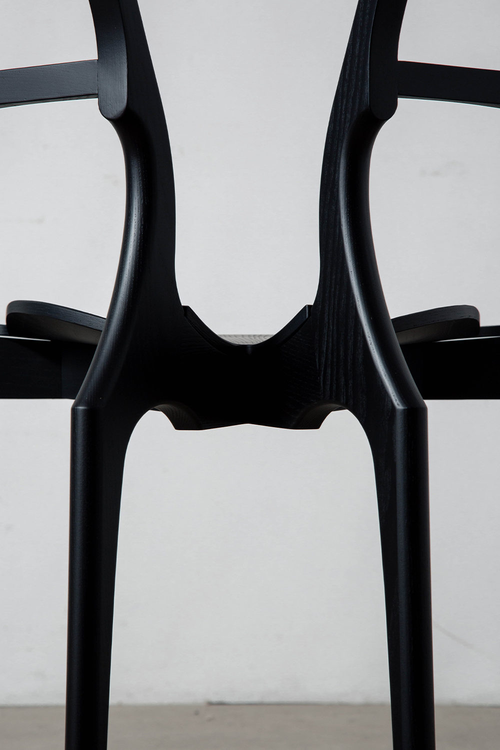 Gaulino Chair by Oscar Tusquets for BD Barcelona in Ash and Black
