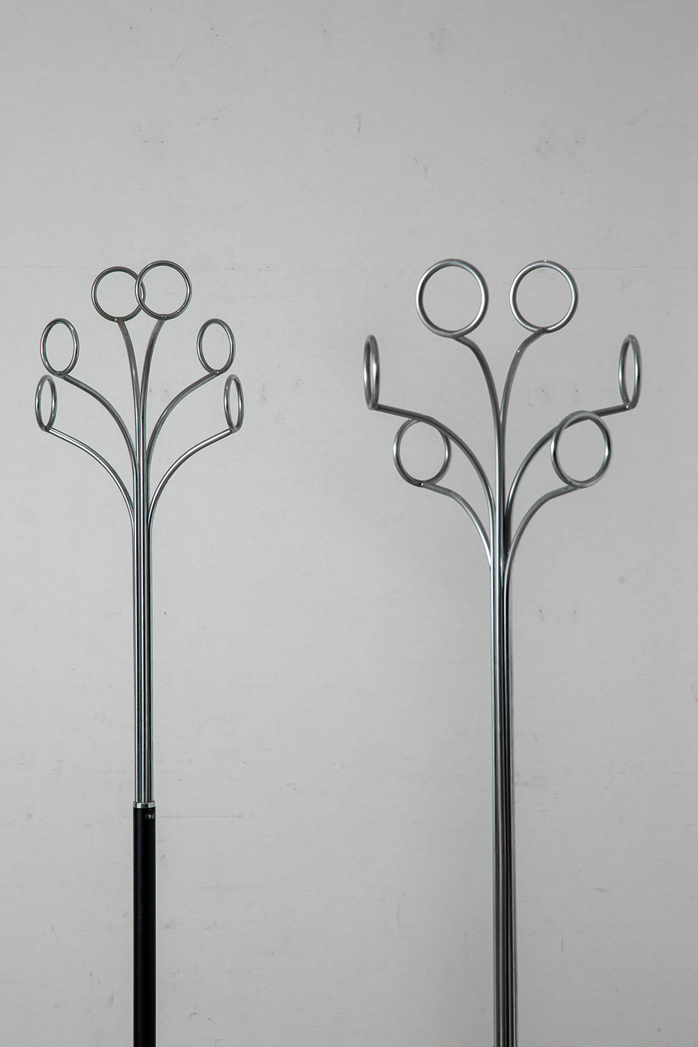 Cedro Coat Rack by Tomás Díaz Magro for Fase in Chrome