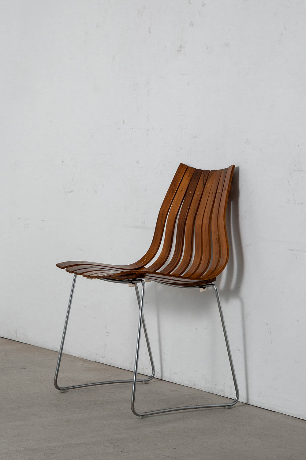 Scandia Junior Chair by Hans Brattrud for Hove Mobler in Teak and Steel
