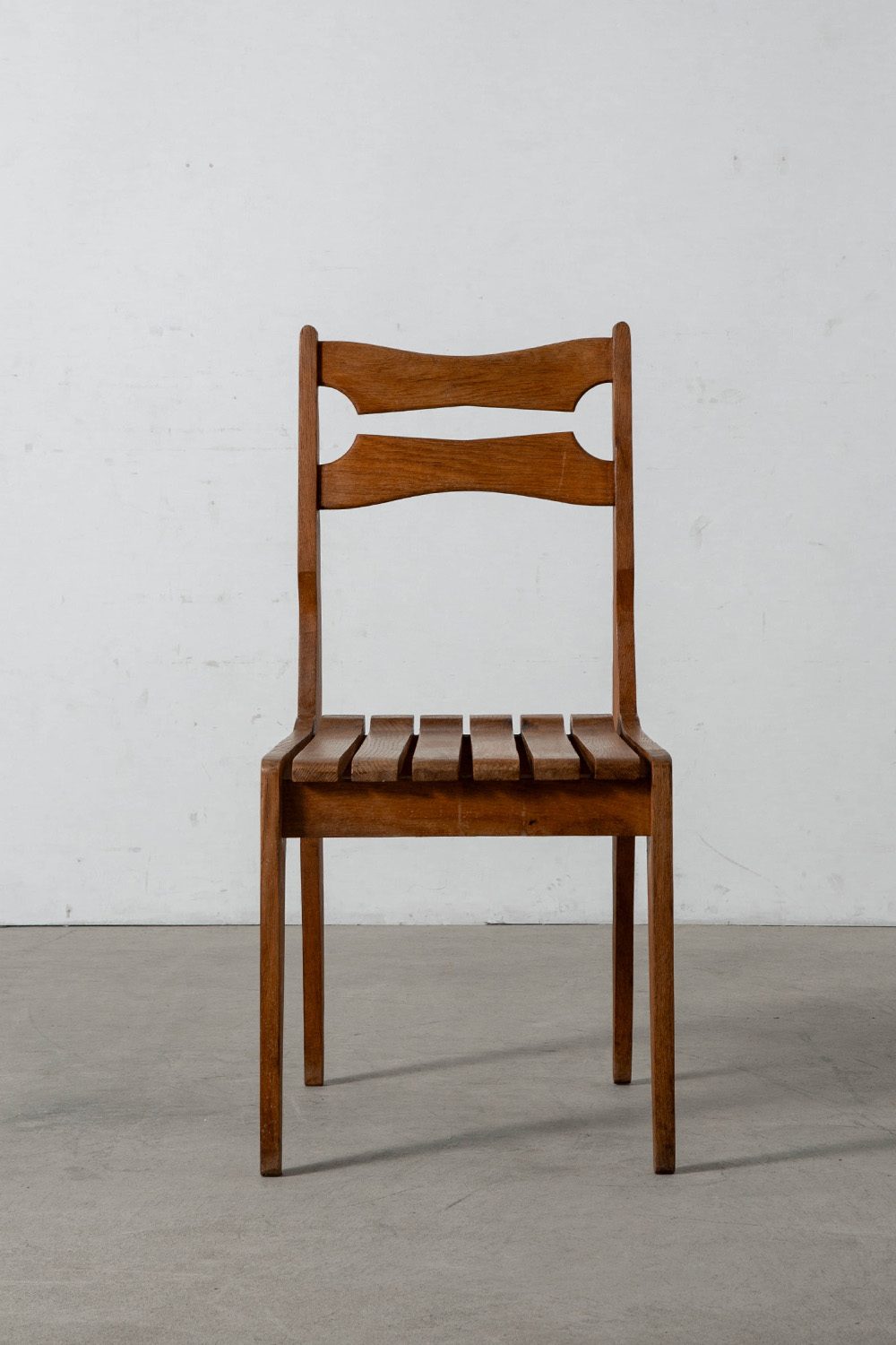 Dining Chair by Guillerme & Chambron in Wood