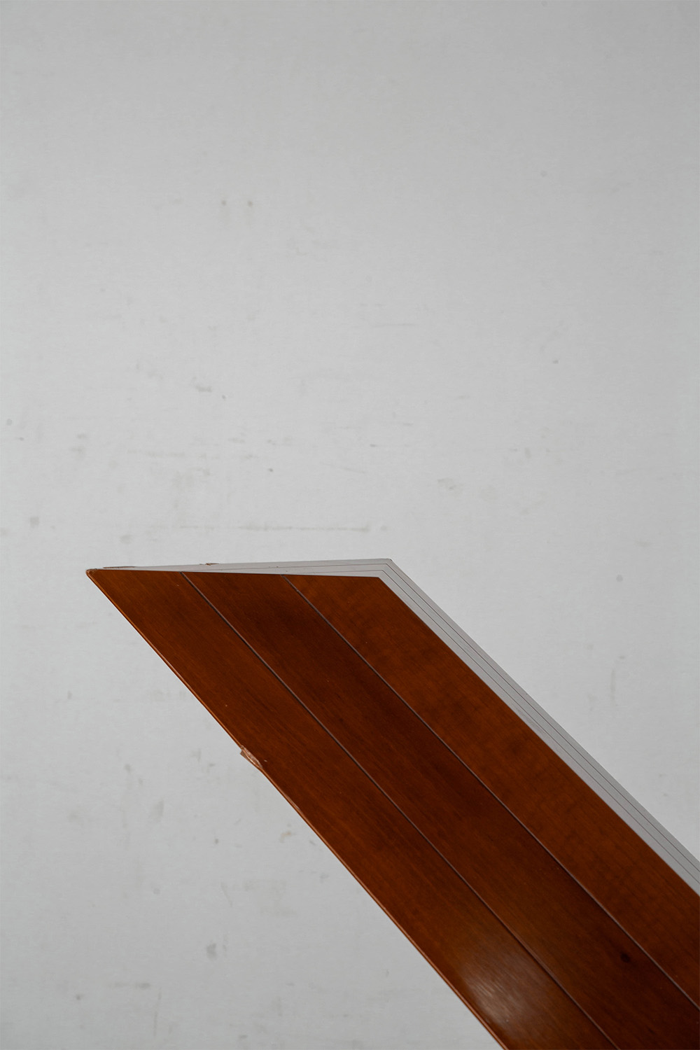 Valentino Table by Emanuele Zenere for Cattelan Italia in Glass , Wood and Travertine