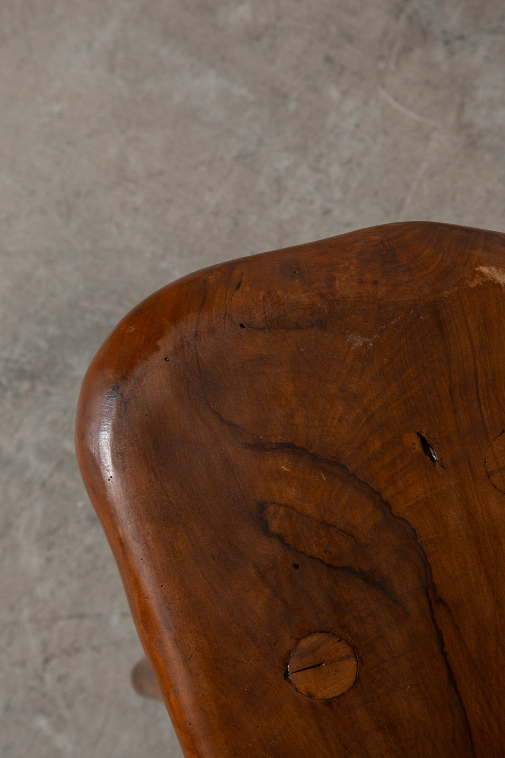 Primitive Stool in Wood