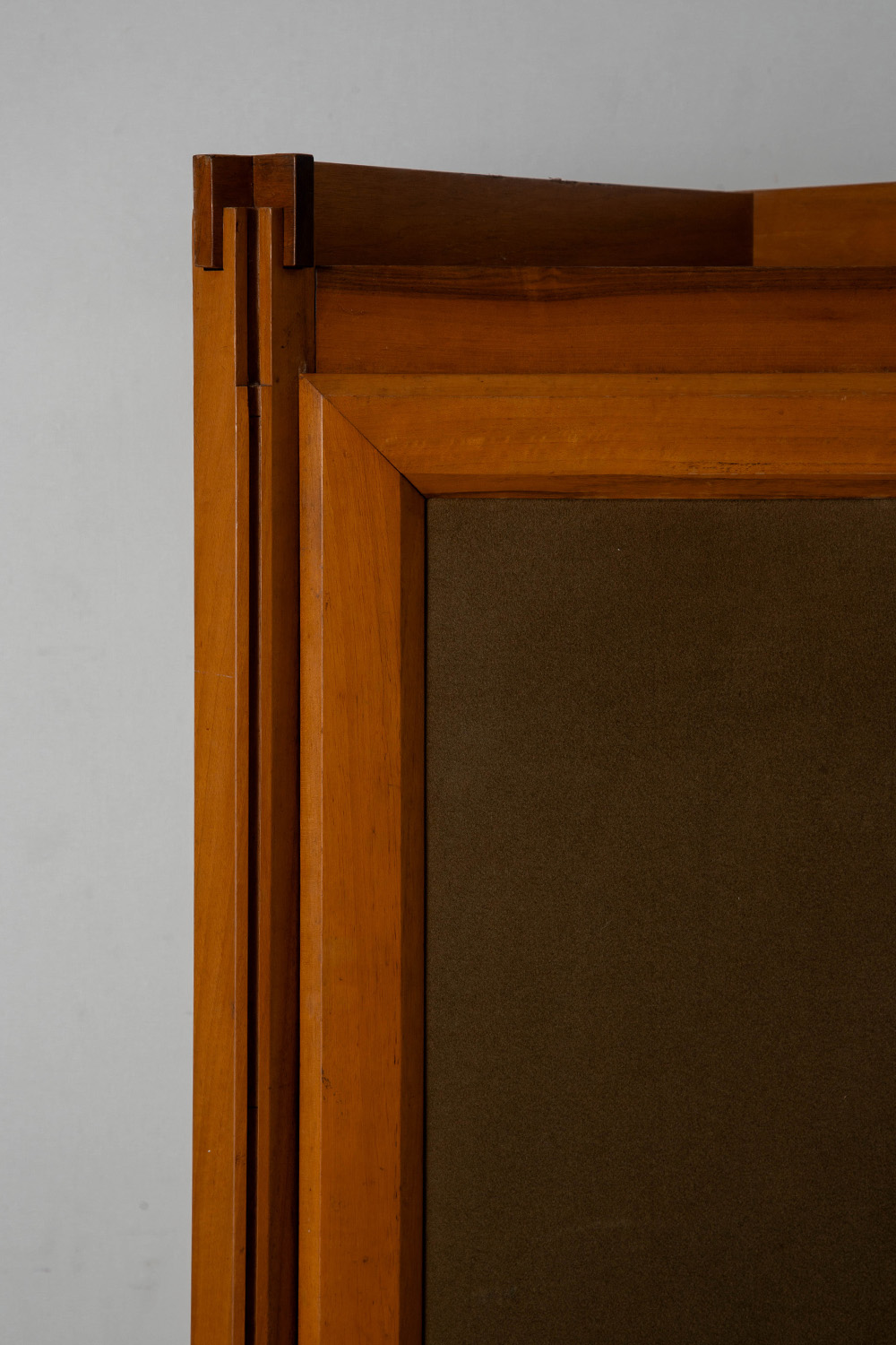 Cabinet in Wood and Fabric