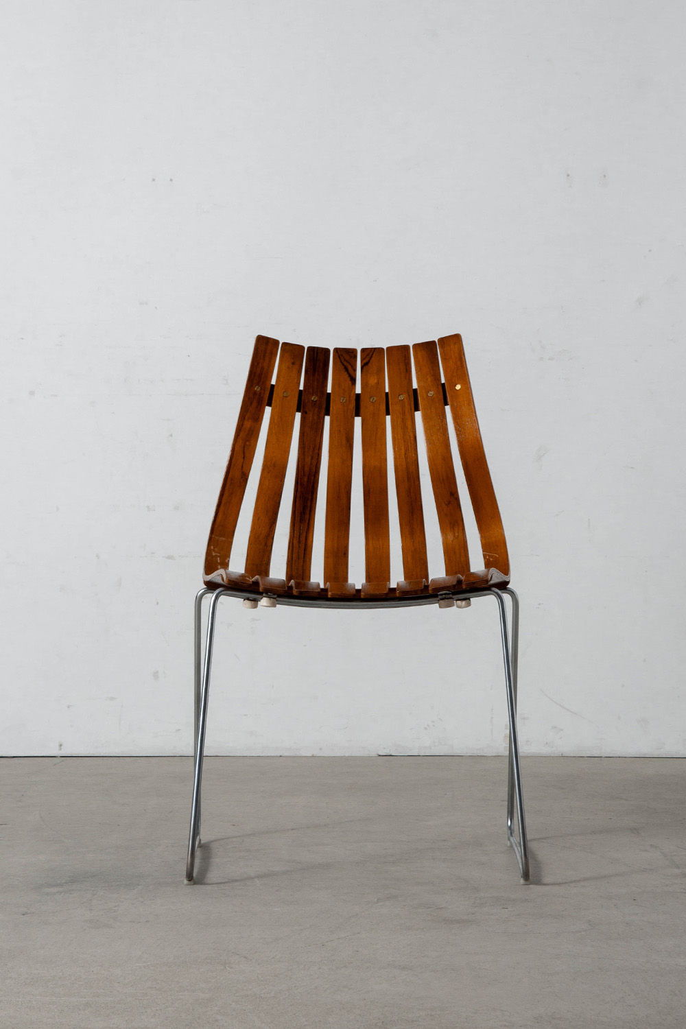 Scandia Junior Chair by Hans Brattrud for Hove Mobler in Teak and Steel