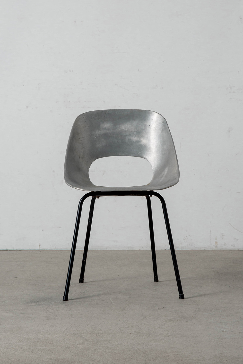 Tulip Chair by Pierre Guariche for Maison du Monde in Aluminium and Steel